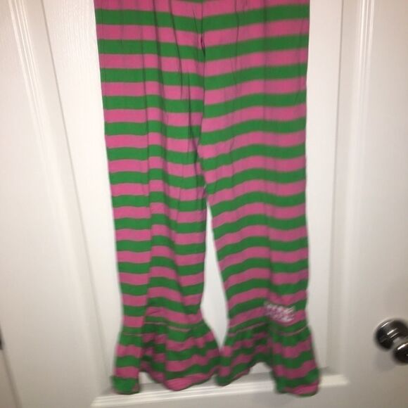 Ruffle girl outfit size 14 pants and top green - Picture 7 of 12